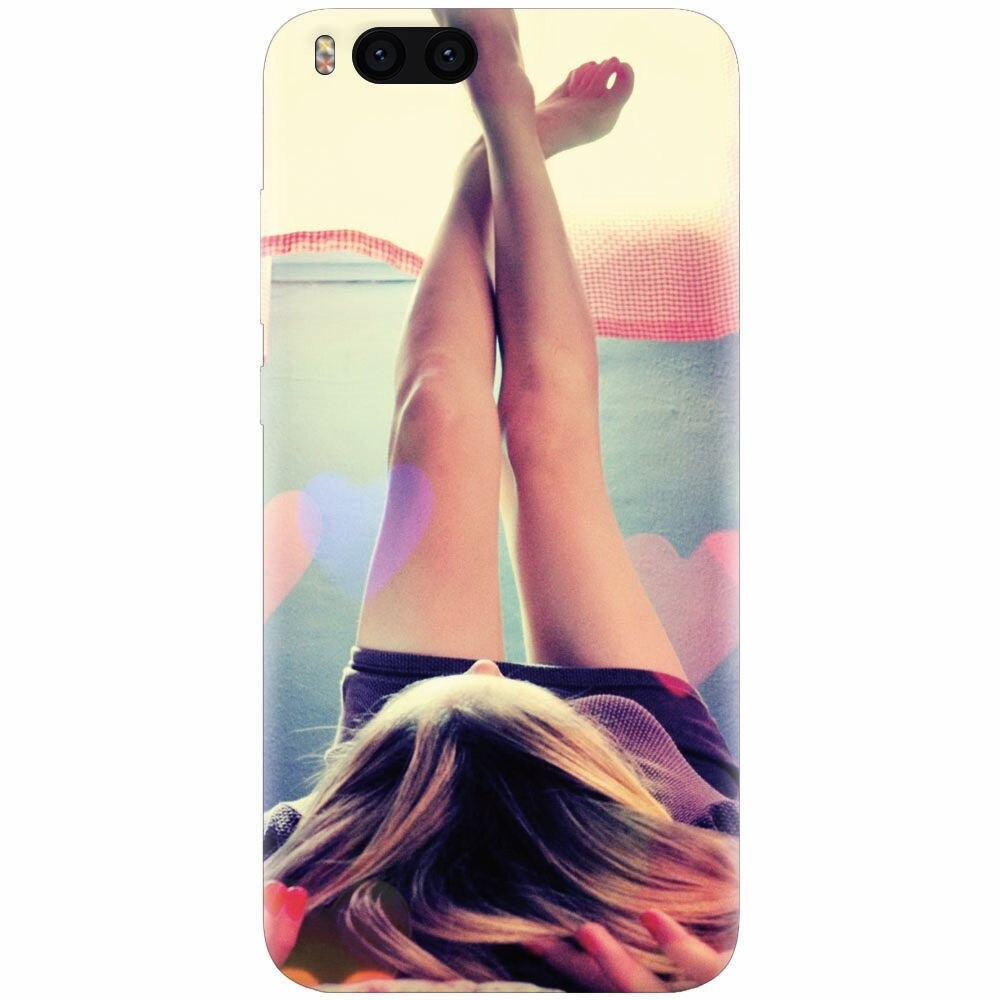 Husa silicon pentru Xiaomi Mi 6, Relax Girl