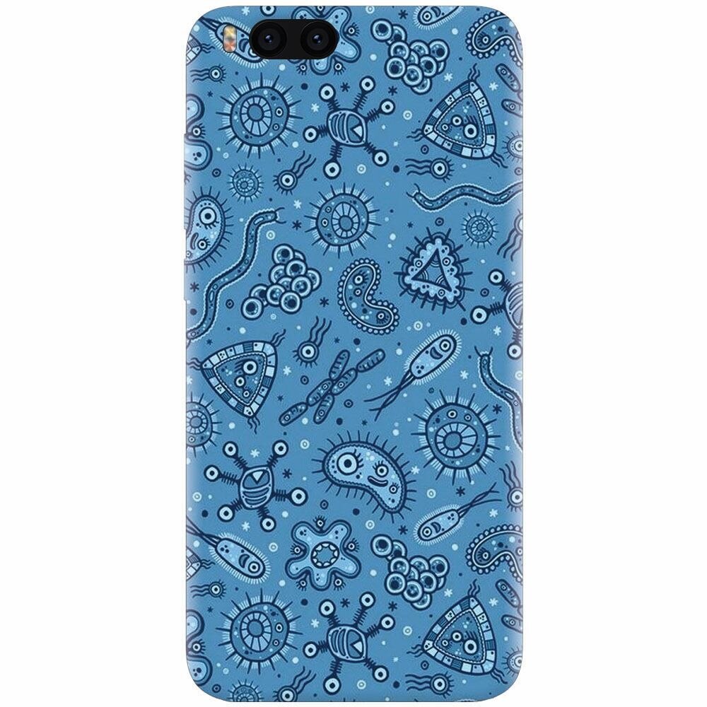 Husa silicon pentru Xiaomi Mi Note 3, Bacteria