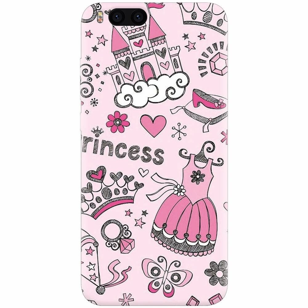 Husa silicon pentru Xiaomi Mi Note 3, Princess