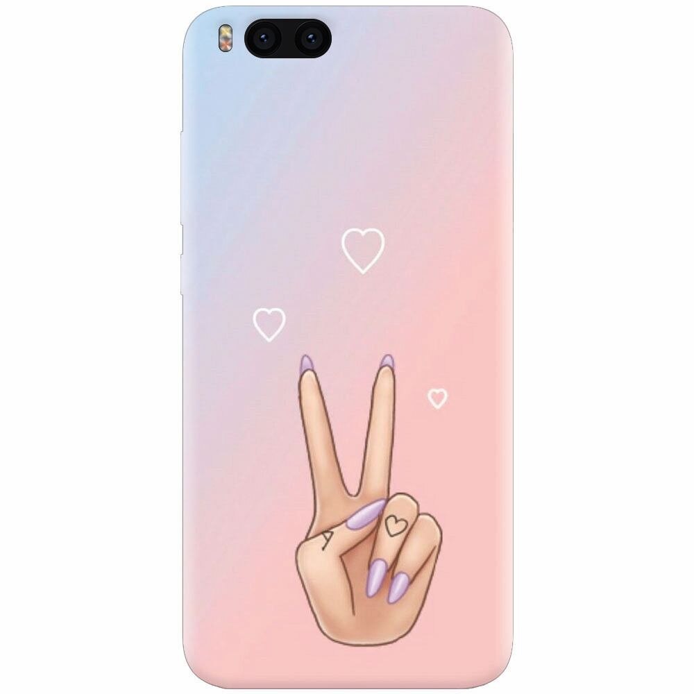 Husa silicon pentru Xiaomi Mi Note 3, Victory Love