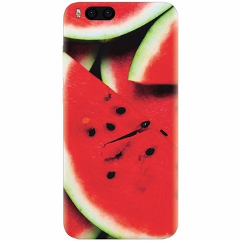 Husa silicon pentru Xiaomi Mi Note 3, S Of Watermelon Slice Husa silicon pentru Xiaomi Mi Note 3, S Of Watermelon Slice