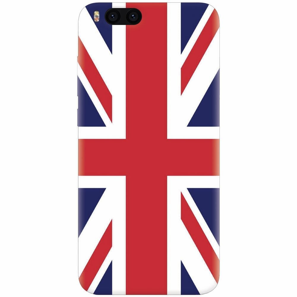 Husa silicon pentru Xiaomi Mi Note 3, UK Flag Illustration