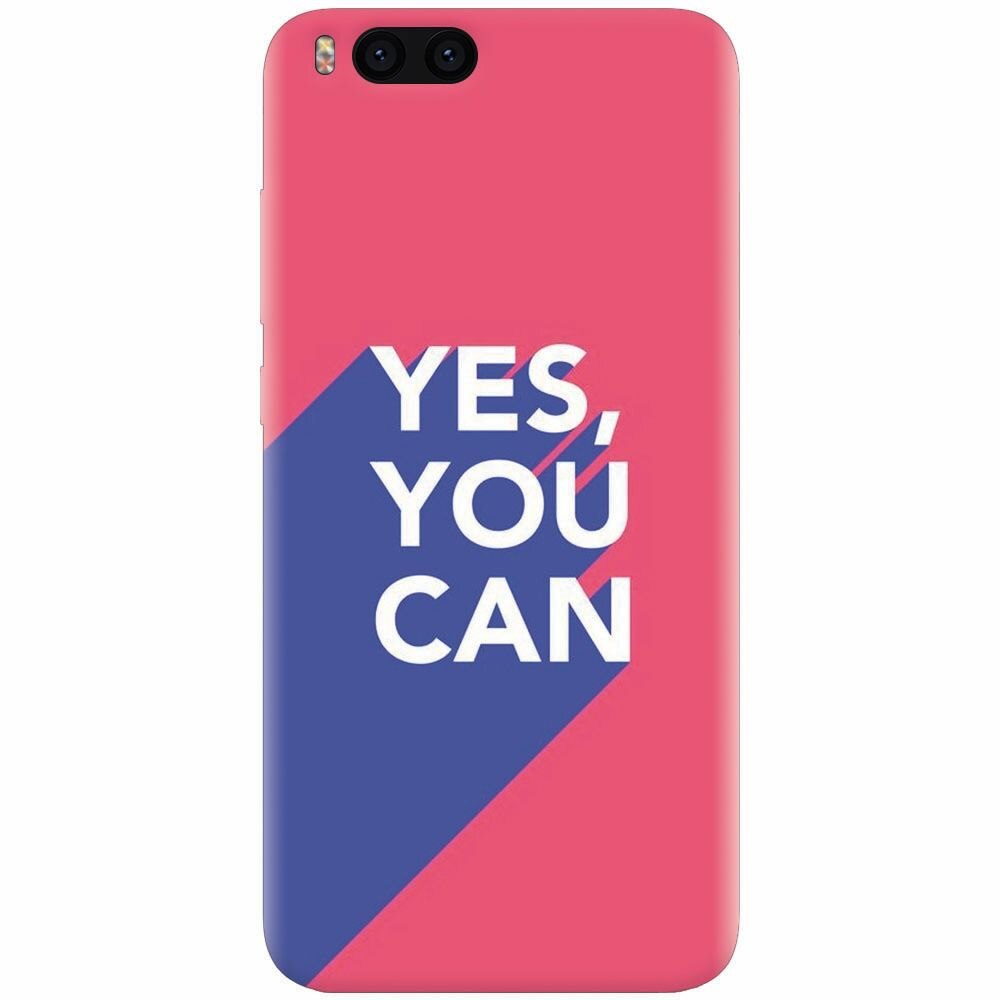 Husa silicon pentru Xiaomi Mi Note 3, Yes You Can