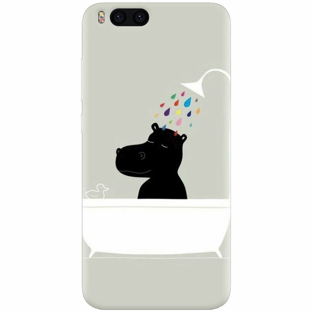 Husa silicon pentru Xiaomi Mi Note 3, Hippo Bath