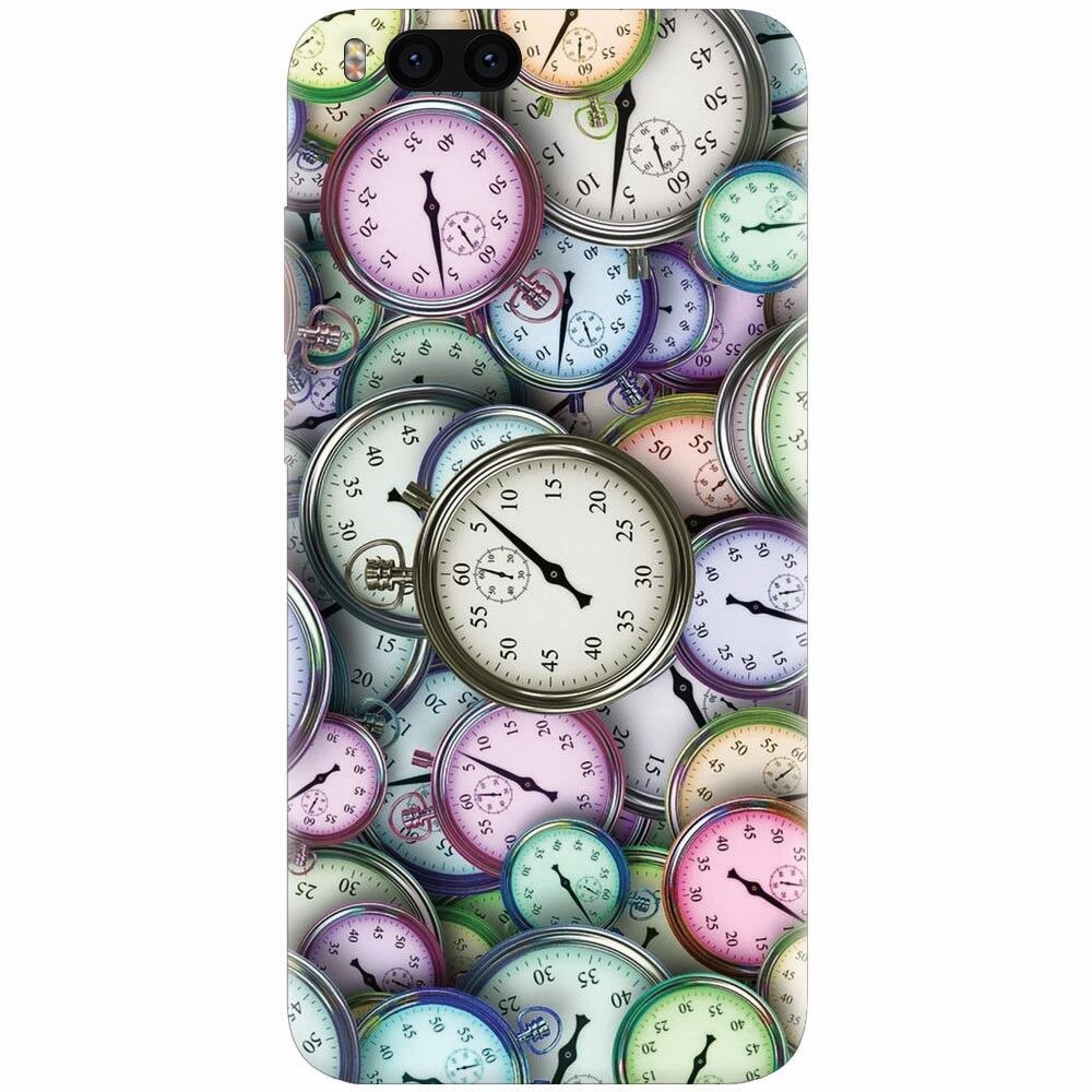 Husa silicon pentru Xiaomi Mi Note 3, Clocks