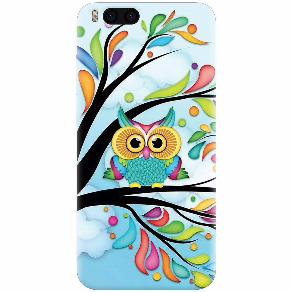 Husa silicon pentru Xiaomi Mi 6, Owl 101