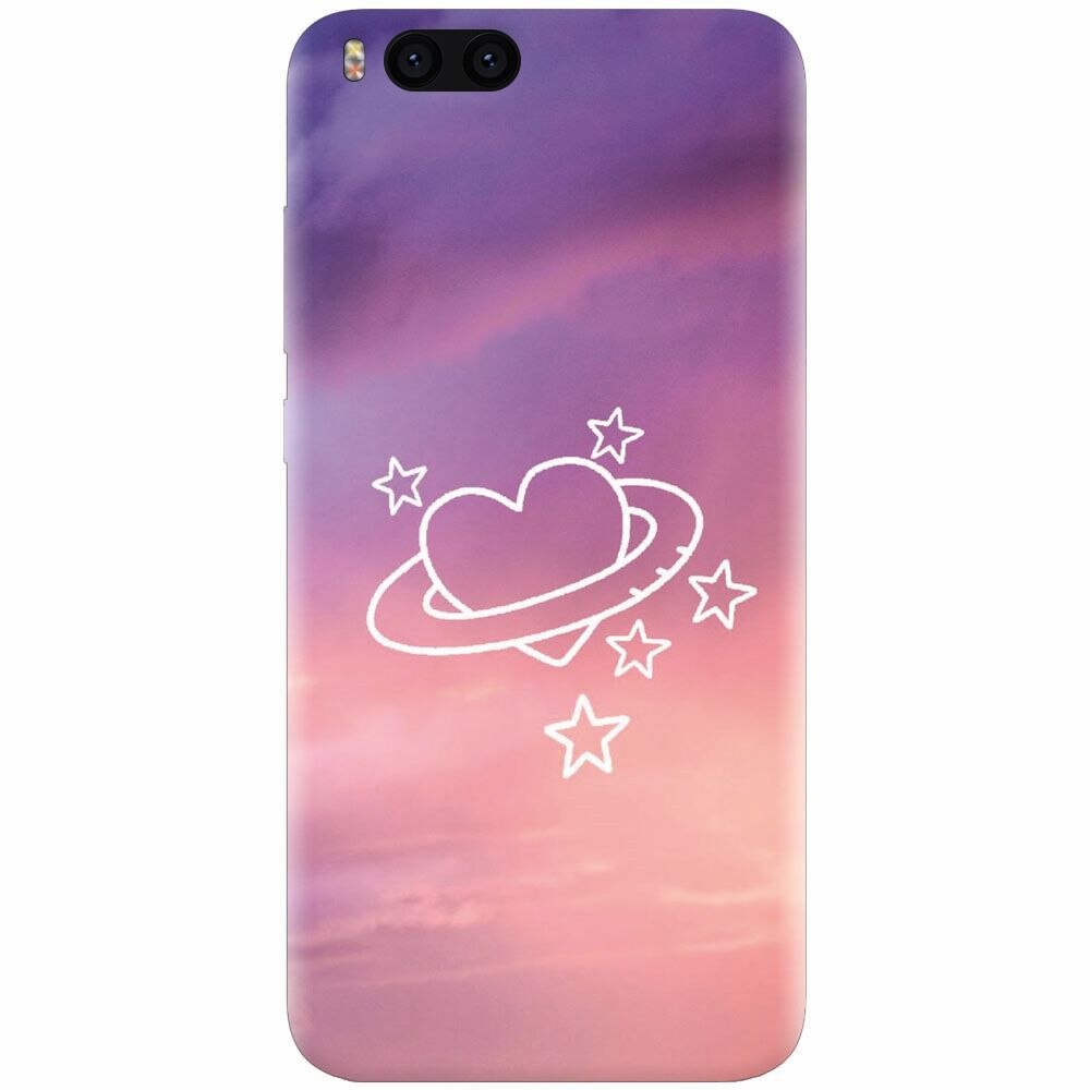 Husa silicon pentru Xiaomi Mi 6, Galaxy Heart