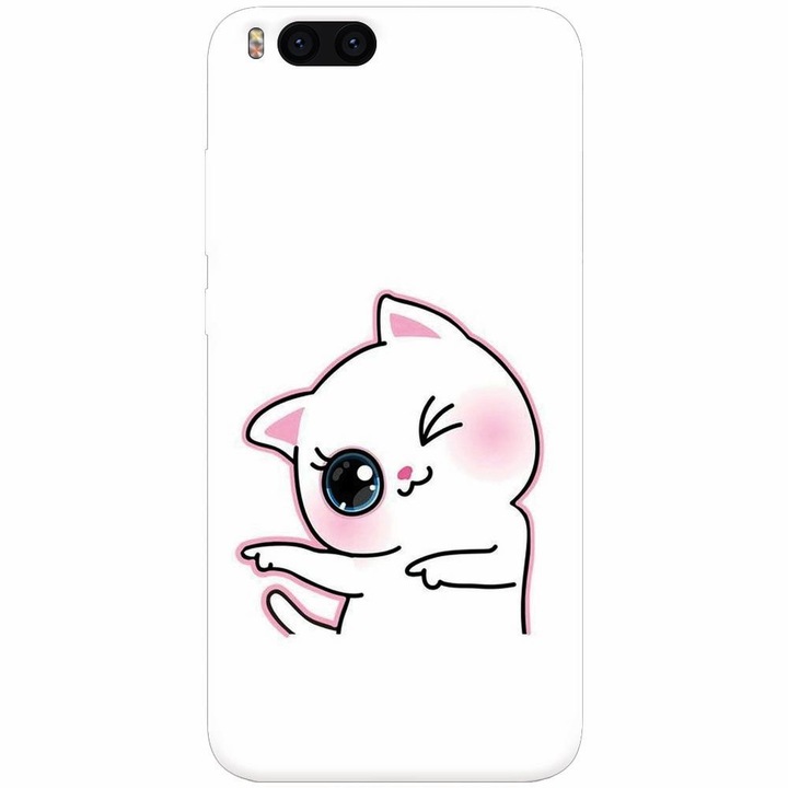 Силиконов кейс за Xiaomi Mi Note 3, Cute Kitty