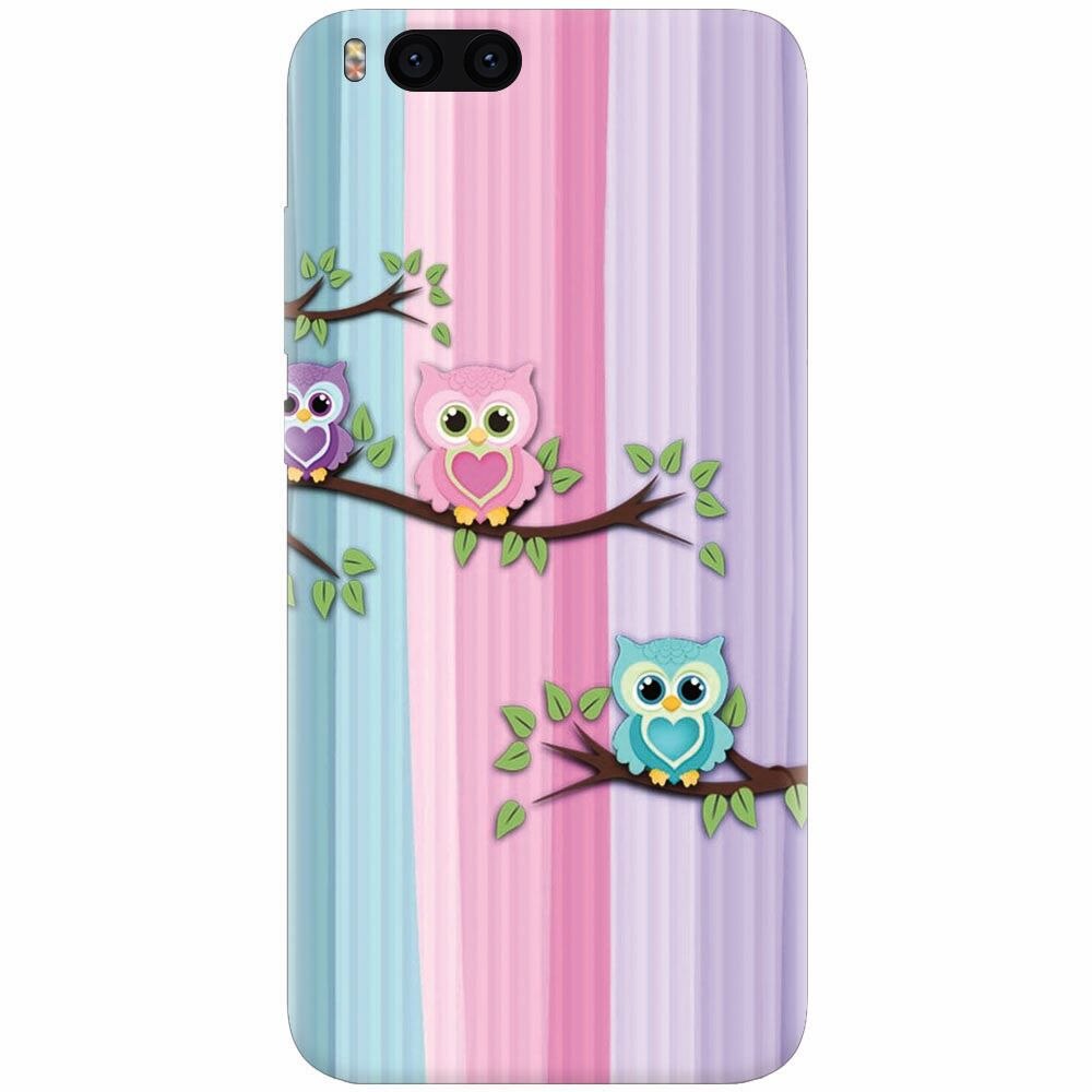 Husa silicon pentru Xiaomi Mi Note 3, Cute Owl