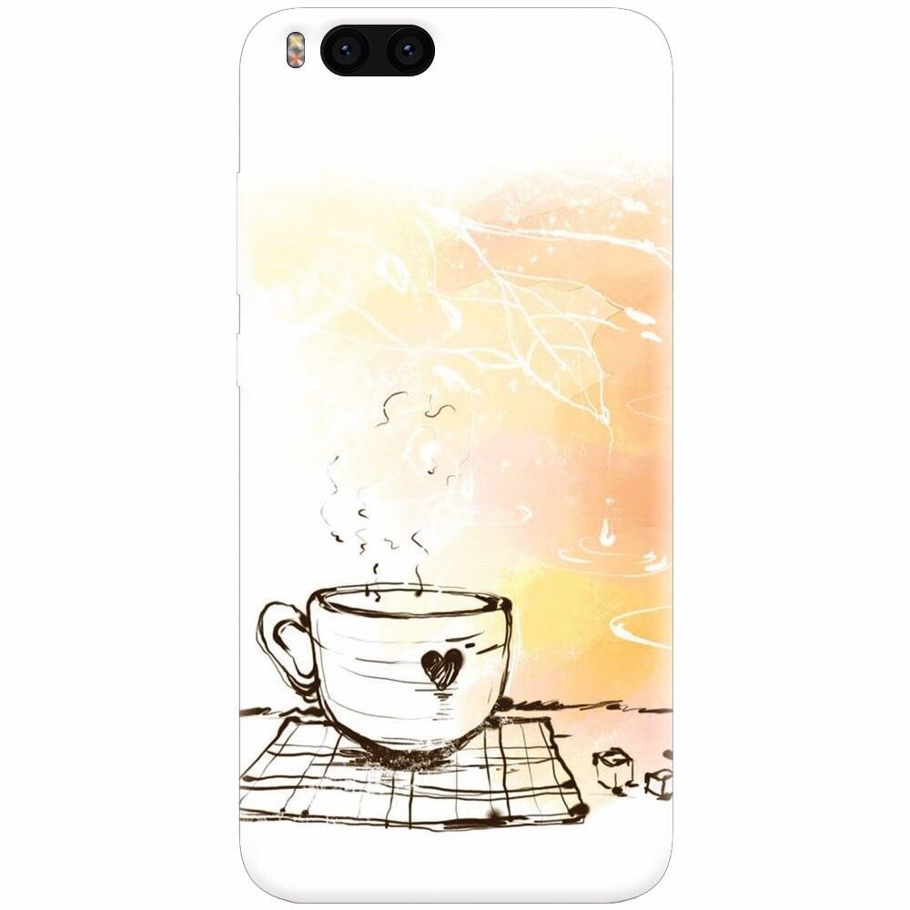 Husa silicon pentru Xiaomi Mi 6, Coffe Love