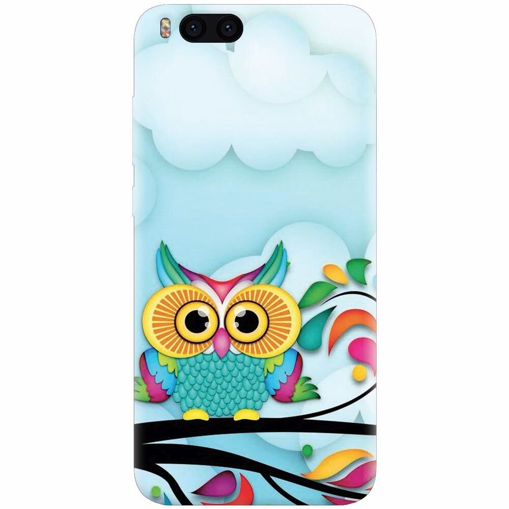 Husa silicon pentru Xiaomi Mi 6, Owl 102