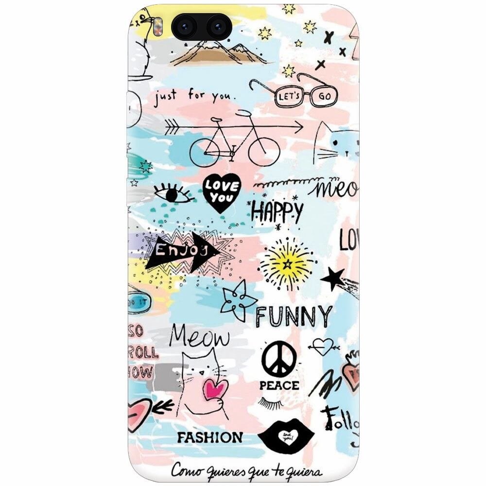 Husa silicon pentru Xiaomi Mi 6, Enjoy