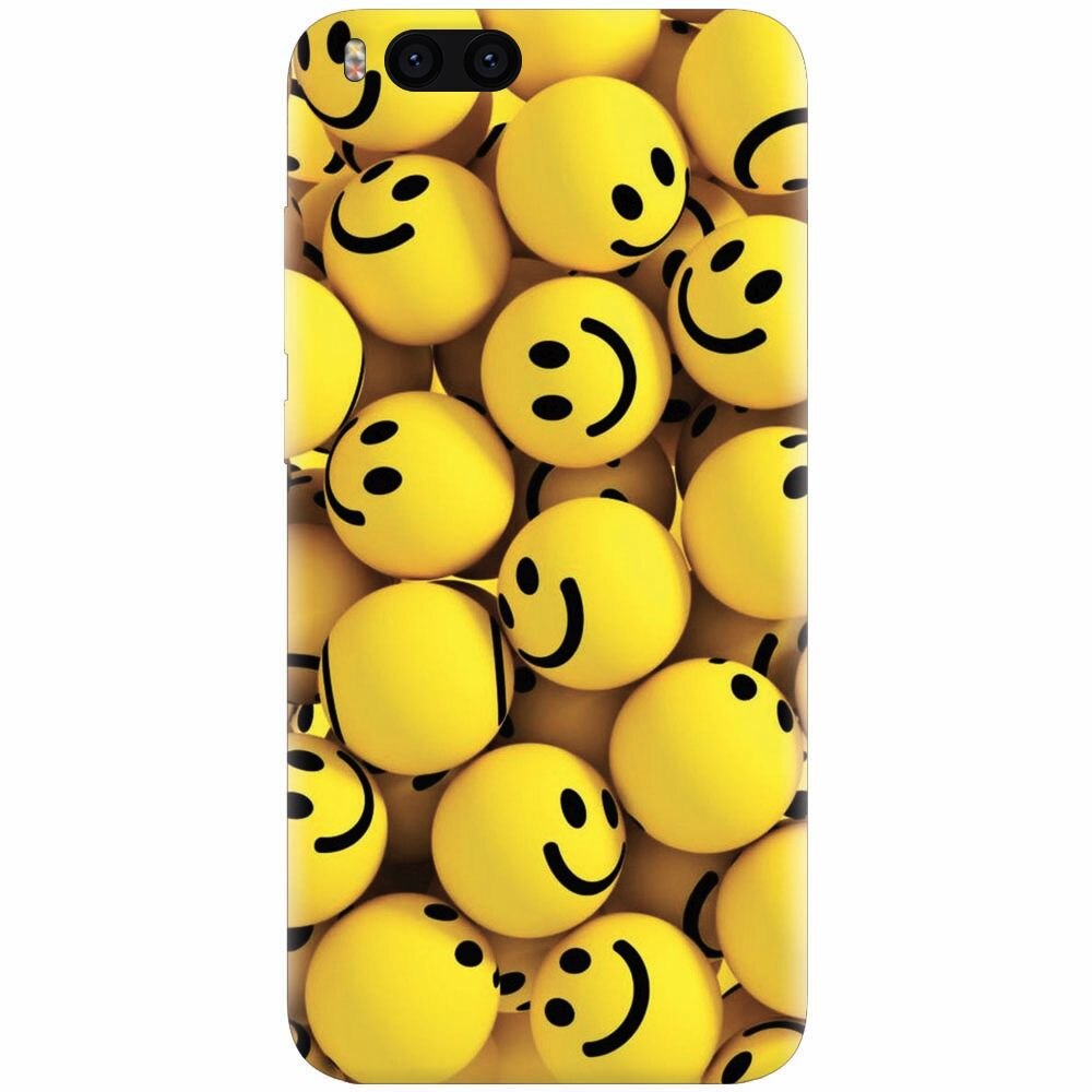 Husa silicon pentru Xiaomi Mi 6, Smiles 002