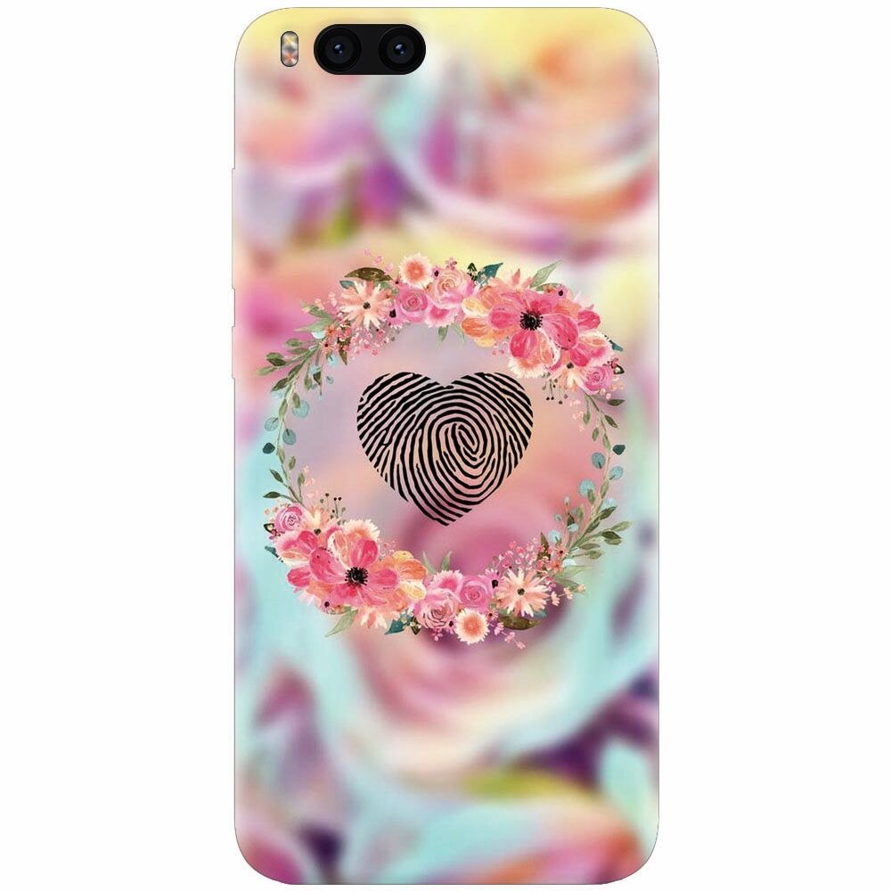 Husa silicon pentru Xiaomi Mi 6, Fingerprint