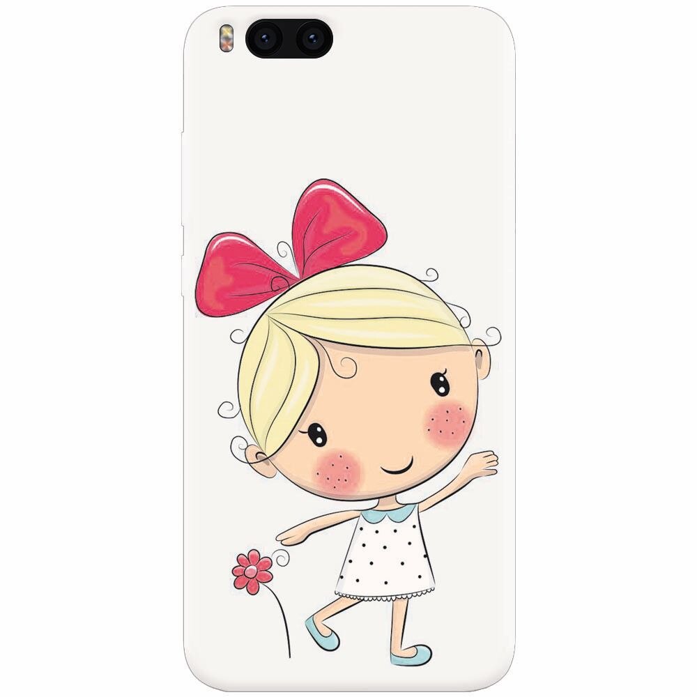 Husa silicon pentru Xiaomi Mi Note 3, Fetita