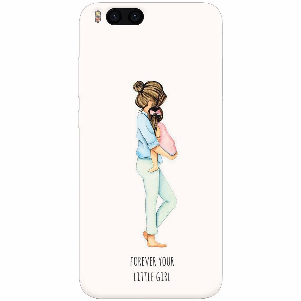 Husa silicon pentru Xiaomi Mi Note 3, Forever Little Girl