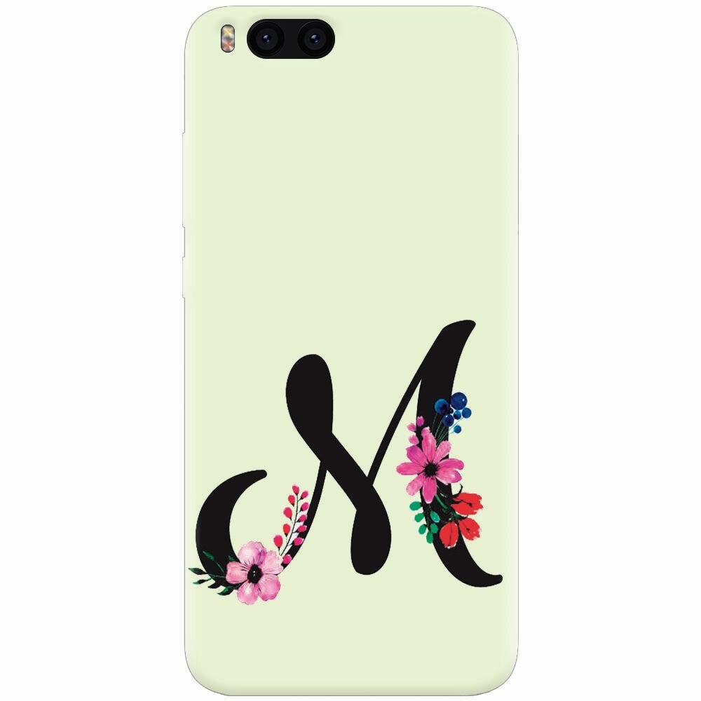 Husa silicon pentru Xiaomi Mi Note 3, Litera M