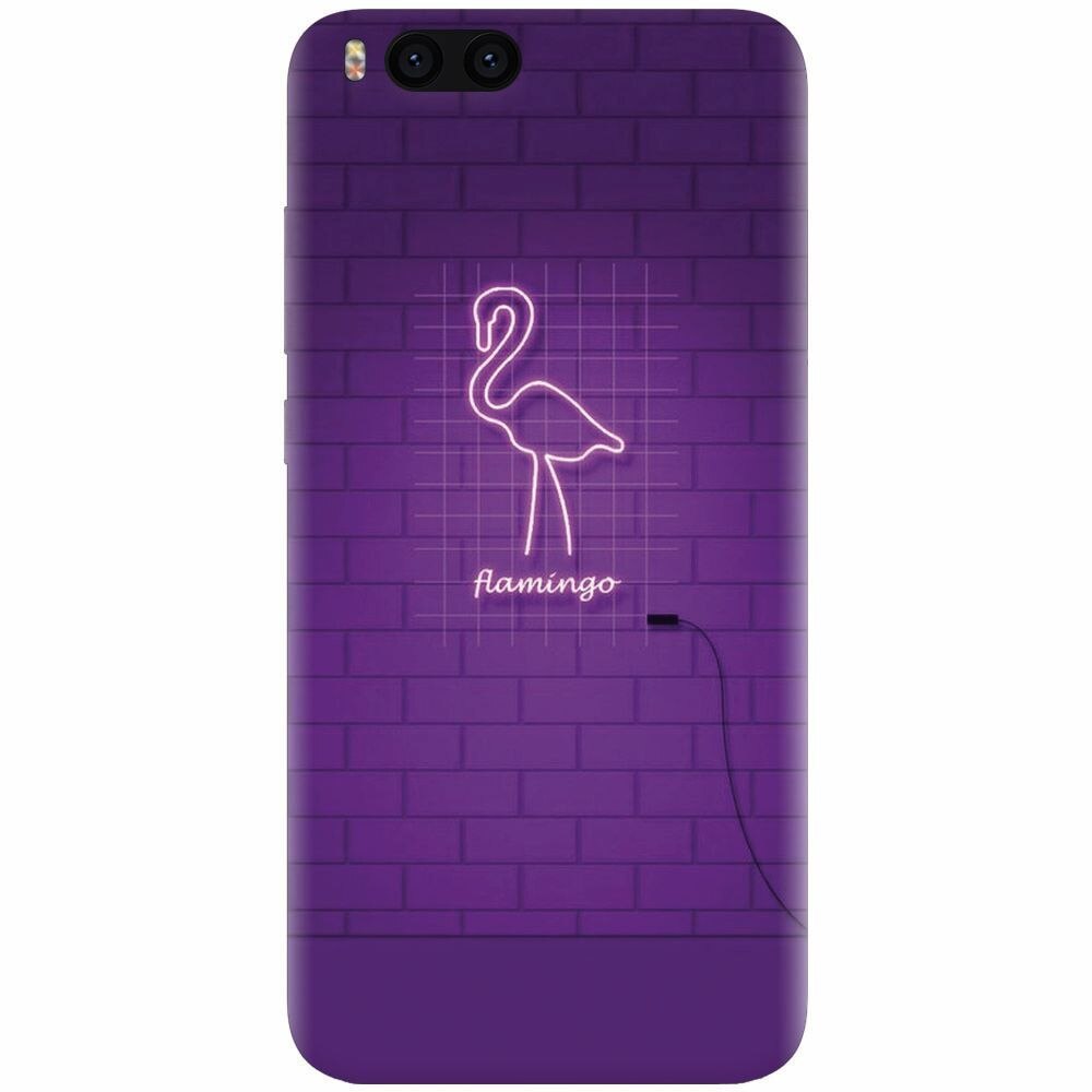 Husa silicon pentru Xiaomi Mi 6, Light Flamingo