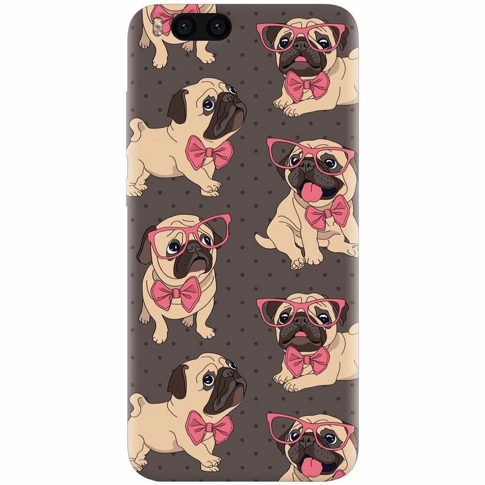 Husa silicon pentru Xiaomi Mi 6, Pretty Puppy