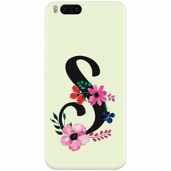 Husa silicon pentru Xiaomi Mi Note 3, Litera S Husa silicon pentru Xiaomi Mi Note 3, Litera S