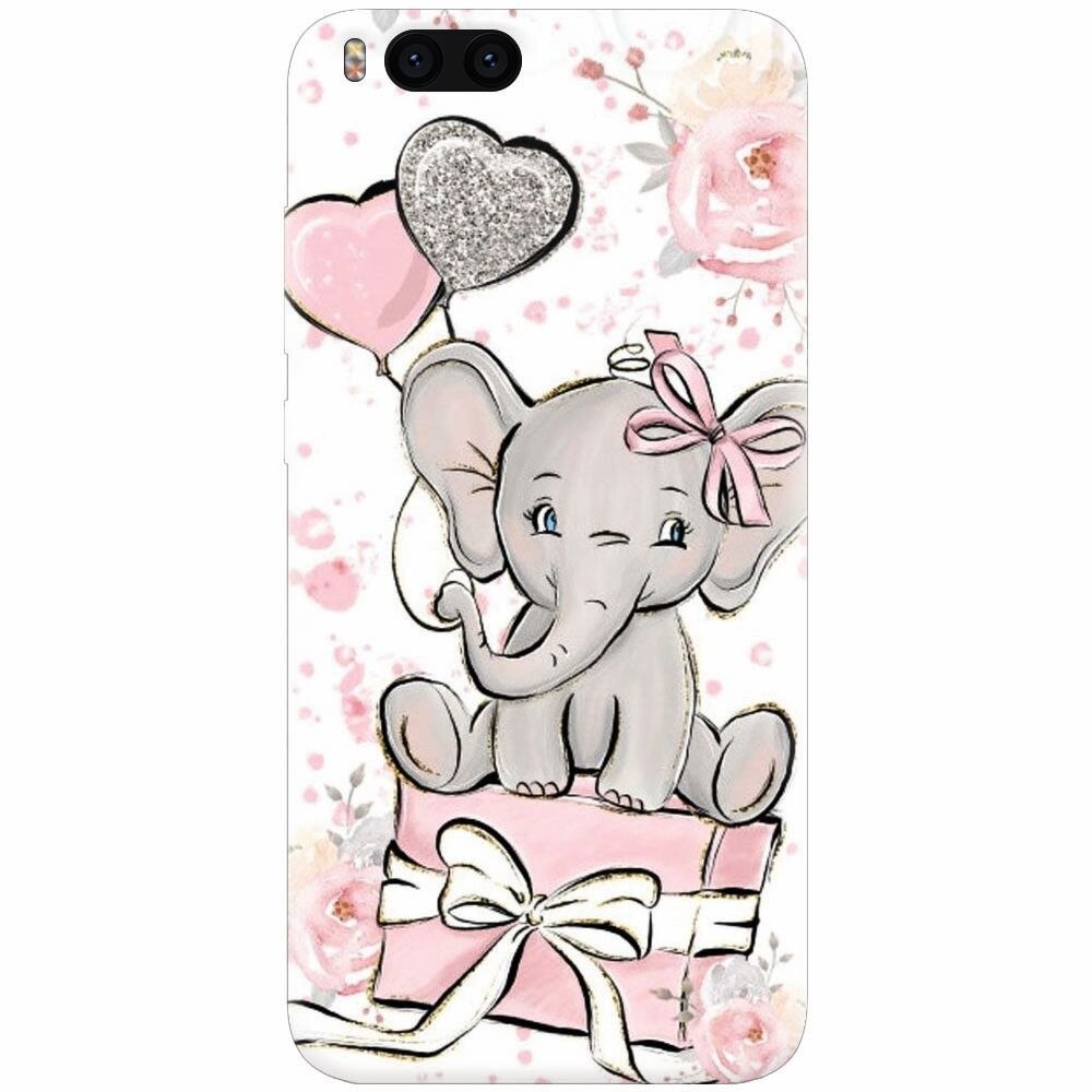 Husa silicon pentru Xiaomi Mi Note 3, Elefant