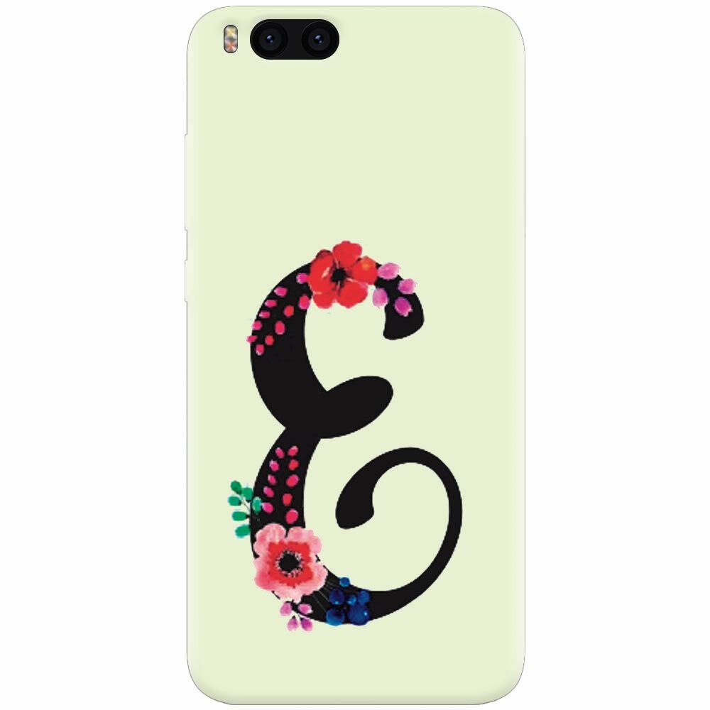 Husa silicon pentru Xiaomi Mi Note 3, Litera E