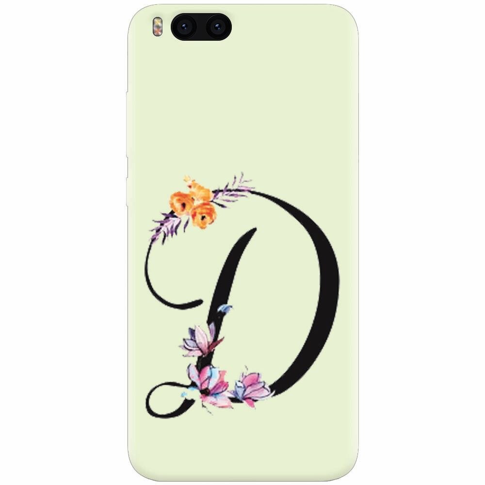 Husa silicon pentru Xiaomi Mi 6, Litera D