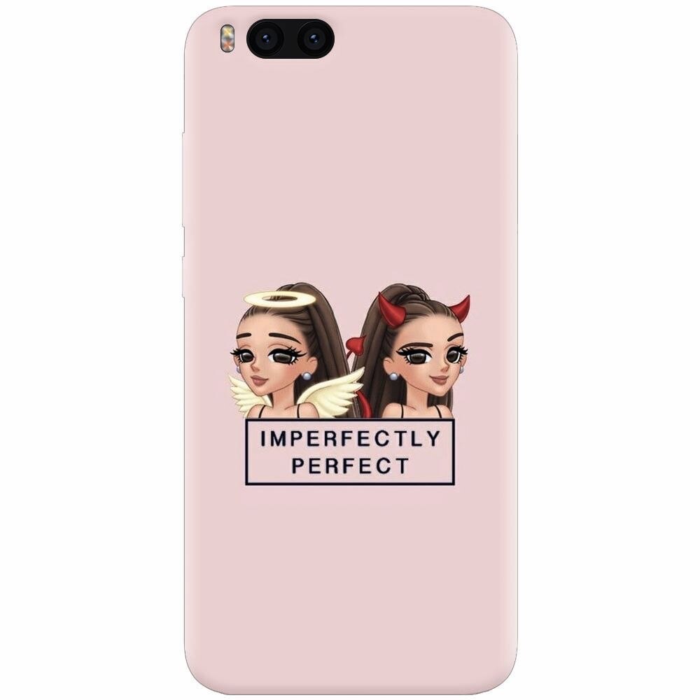 Husa silicon pentru Xiaomi Mi Note 3, Imperfectly Perfect Pink