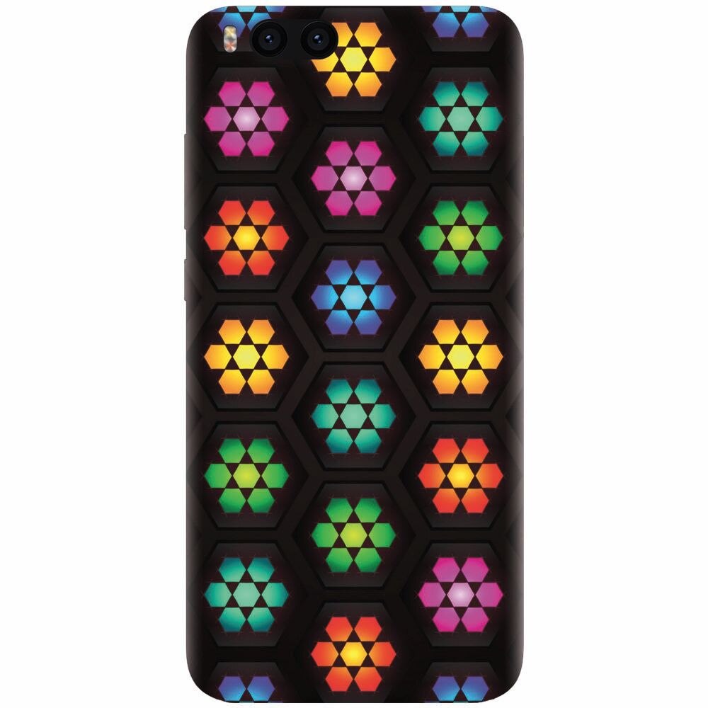 Husa silicon pentru Xiaomi Mi 6, Kaleidoscope Mosaic Patterns
