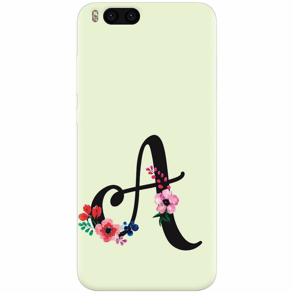 Husa silicon pentru Xiaomi Mi 6, Litera A