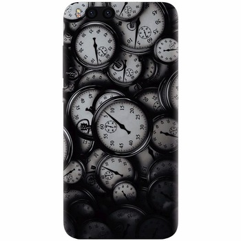 Husa silicon pentru Xiaomi Mi 6, Clocks Bw Husa silicon pentru Xiaomi Mi 6, Clocks Bw