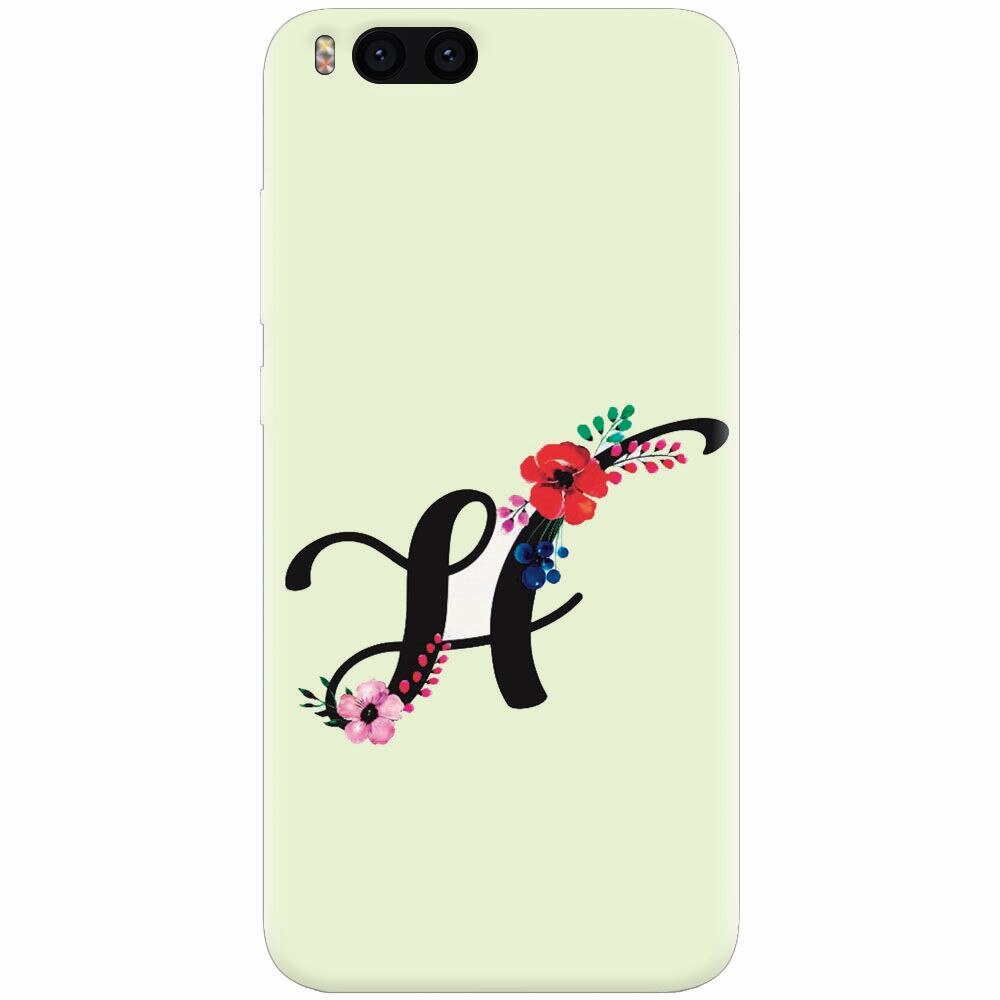 Husa silicon pentru Xiaomi Mi Note 3, Litera H