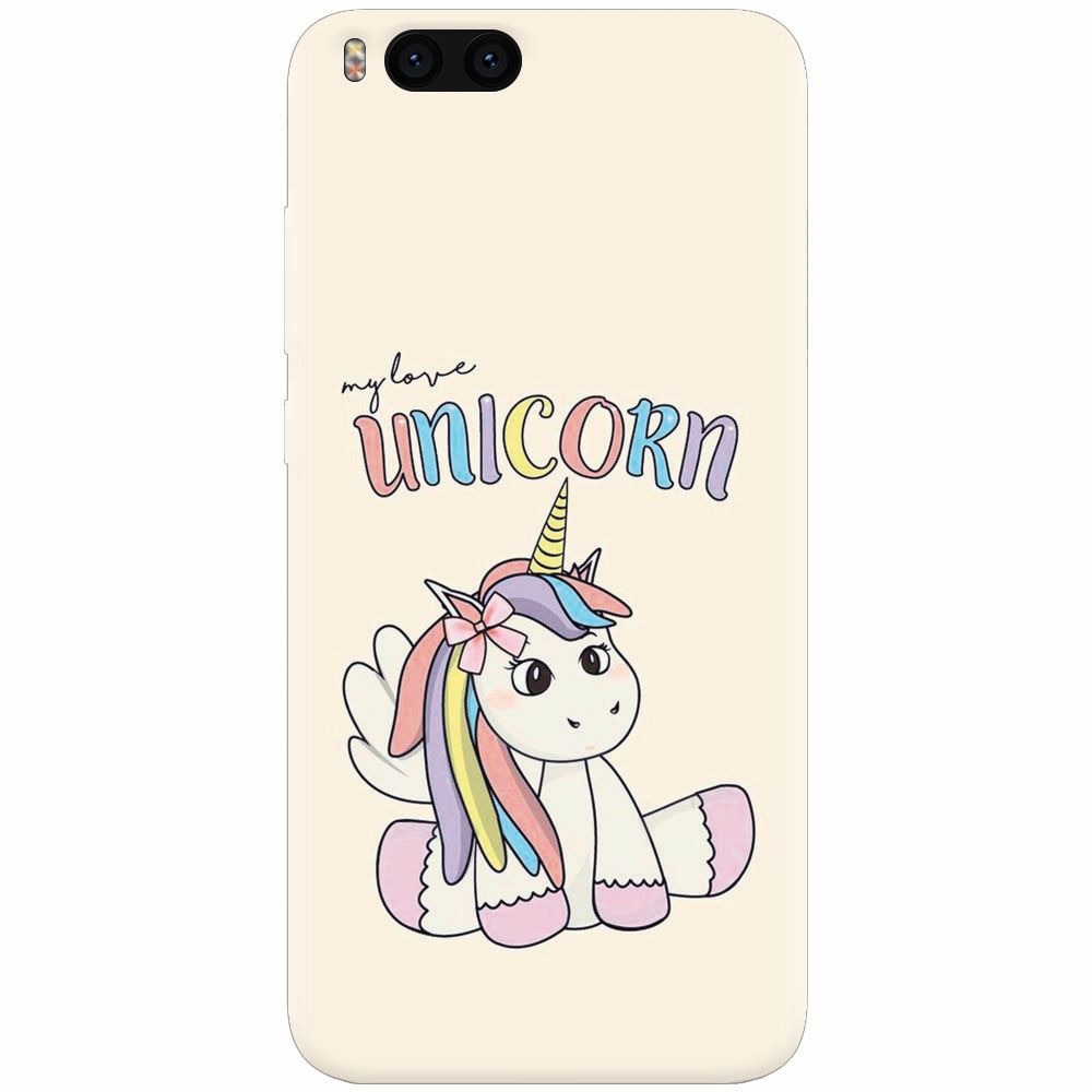 Husa silicon pentru Xiaomi Mi Note 3, My Love Unicorn