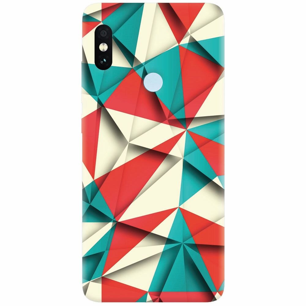 Husa silicon pentru Xiaomi Redmi Note 5 Pro, Abstract Vector