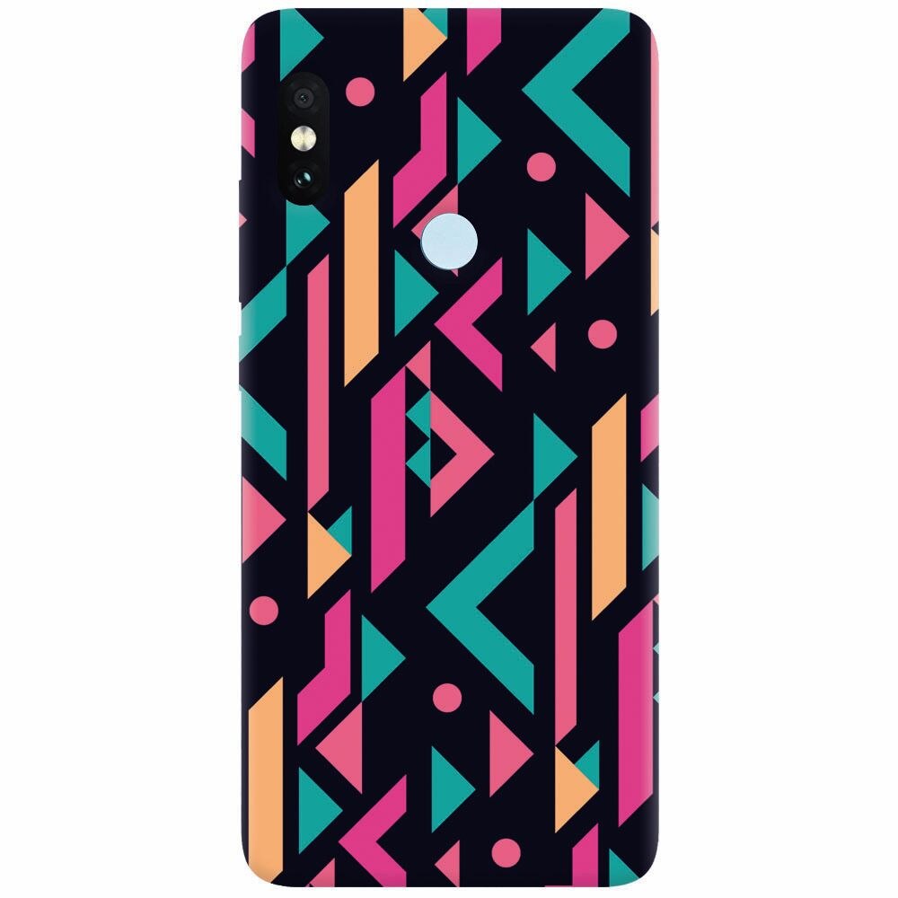 Husa silicon pentru Xiaomi Mi A2 Lite, Alien Geometrics