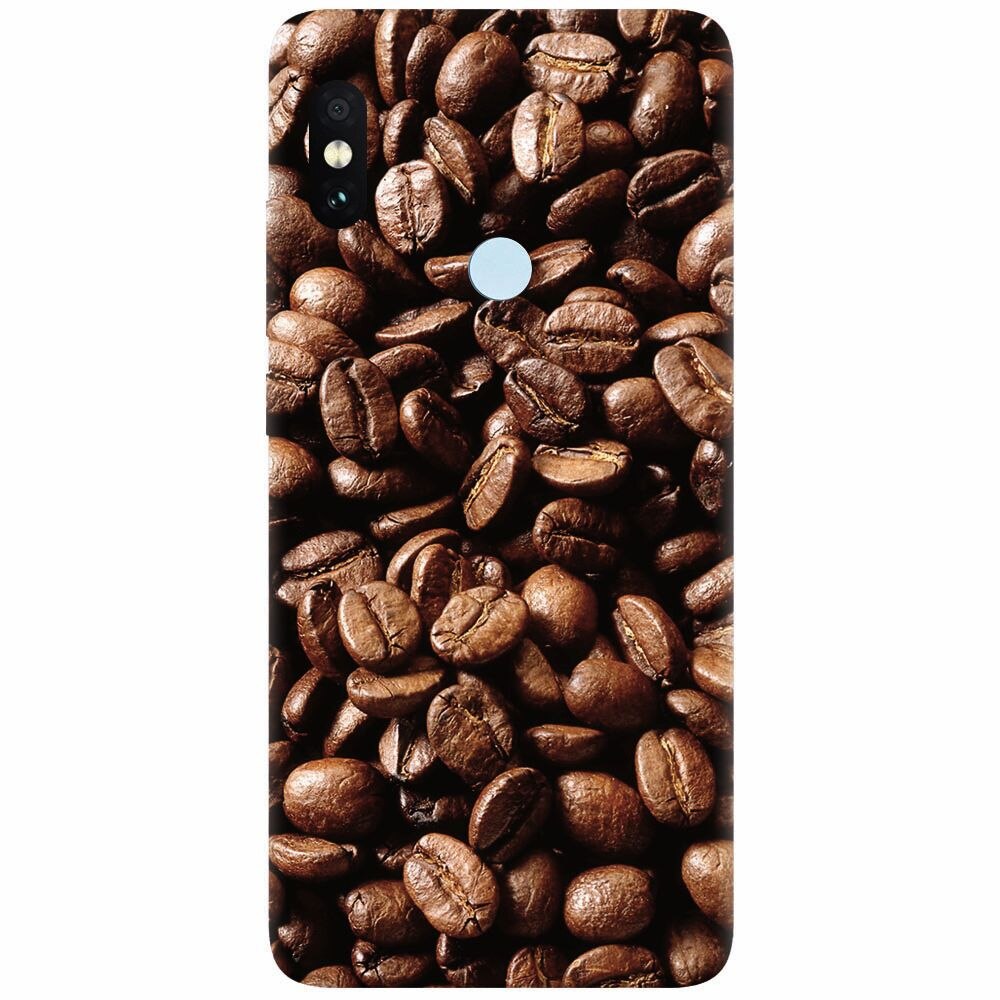 Husa silicon pentru Xiaomi Mi A2 Lite, Coffee Beans