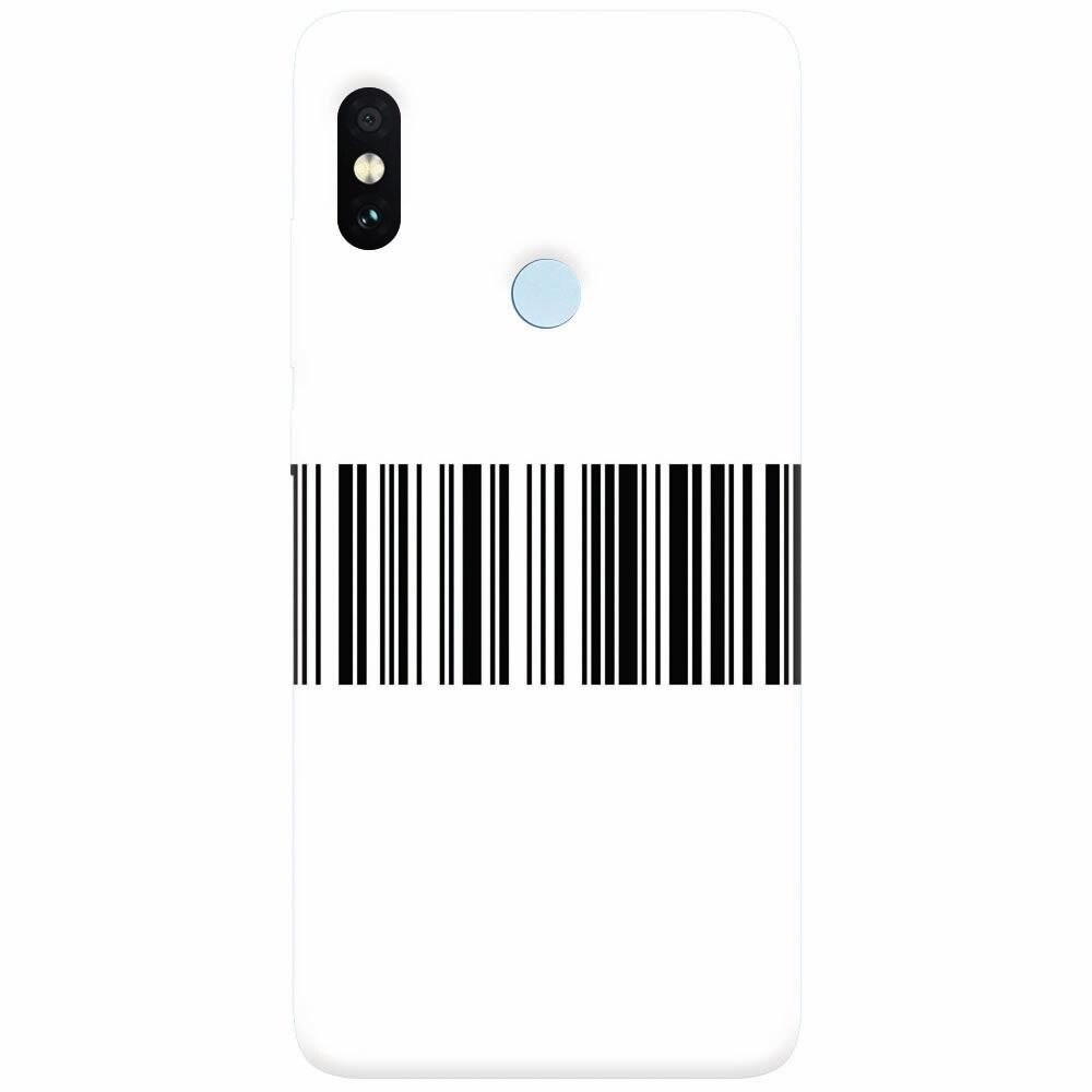 Husa silicon pentru Xiaomi Mi Max 3, Bar Code