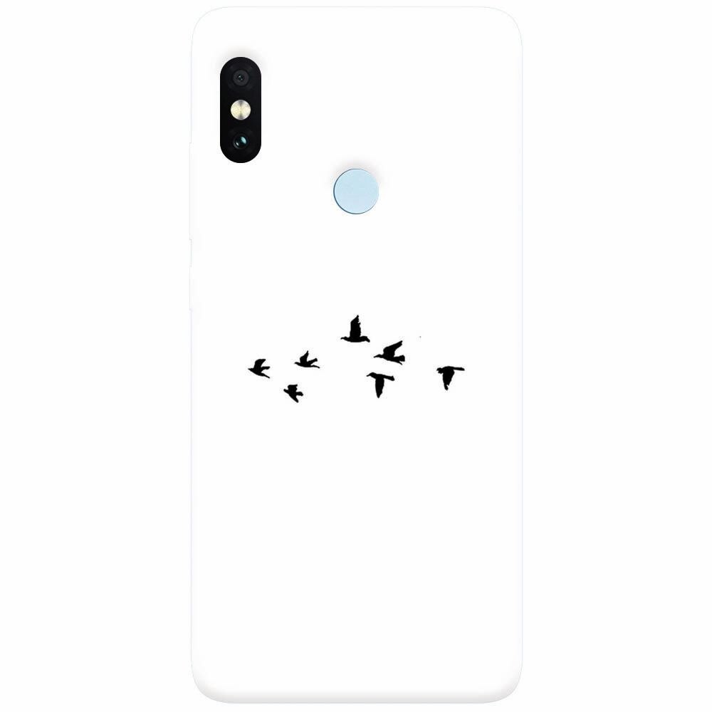 Husa silicon pentru Xiaomi Redmi Note 5 Pro, Birds