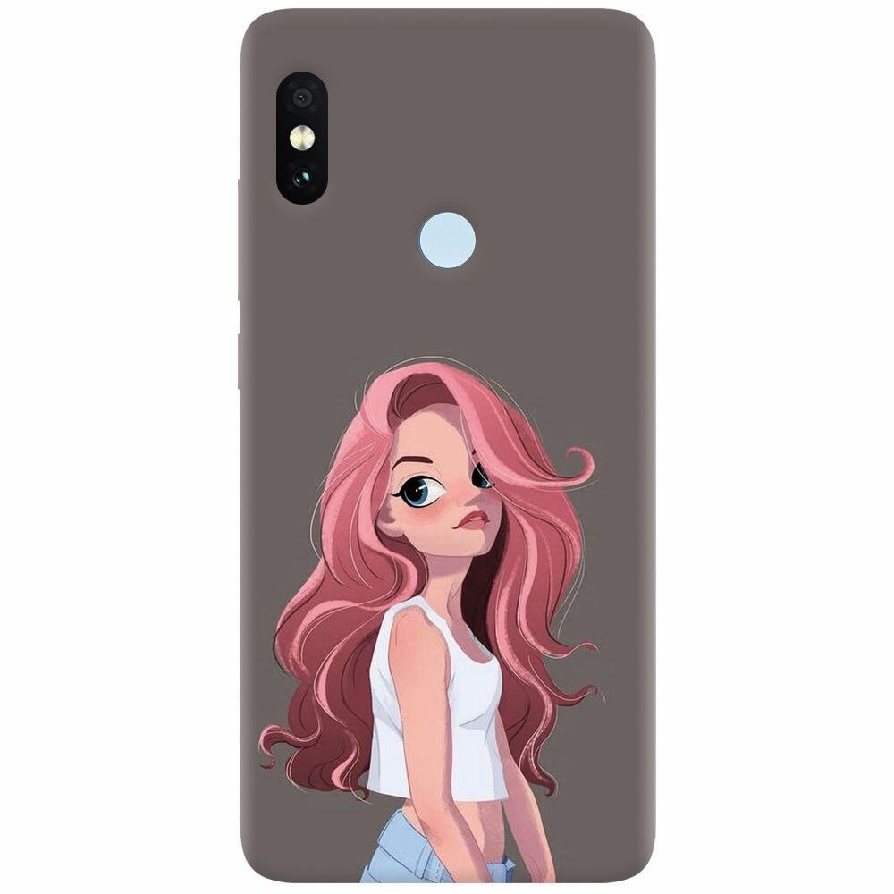 Husa silicon pentru Xiaomi Redmi Note 5 Pro, Cute Girl