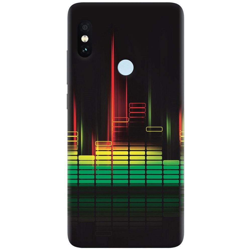 Husa silicon pentru Xiaomi Mi A2 Lite, Abstract Dj Sound System