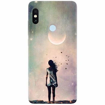 Husa silicon pentru Xiaomi Mi Max 3, Alone Woman Cgi Hd K Husa silicon pentru Xiaomi Mi Max 3, Alone Woman Cgi Hd K