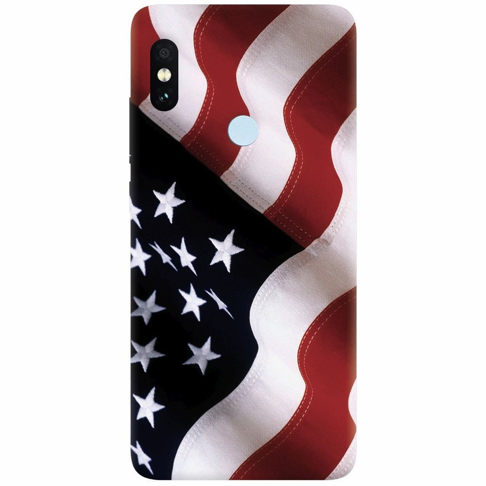 Husa silicon pentru Xiaomi Mi 8, American