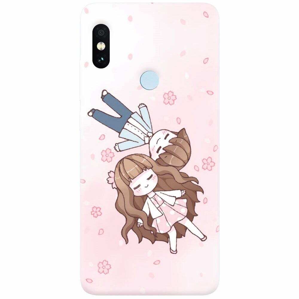 Husa silicon pentru Xiaomi Redmi Note 5 Pro, Cute Couple