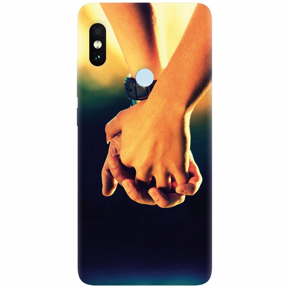 Husa silicon pentru Xiaomi Redmi Note 5 Pro, Couple Holding Hands