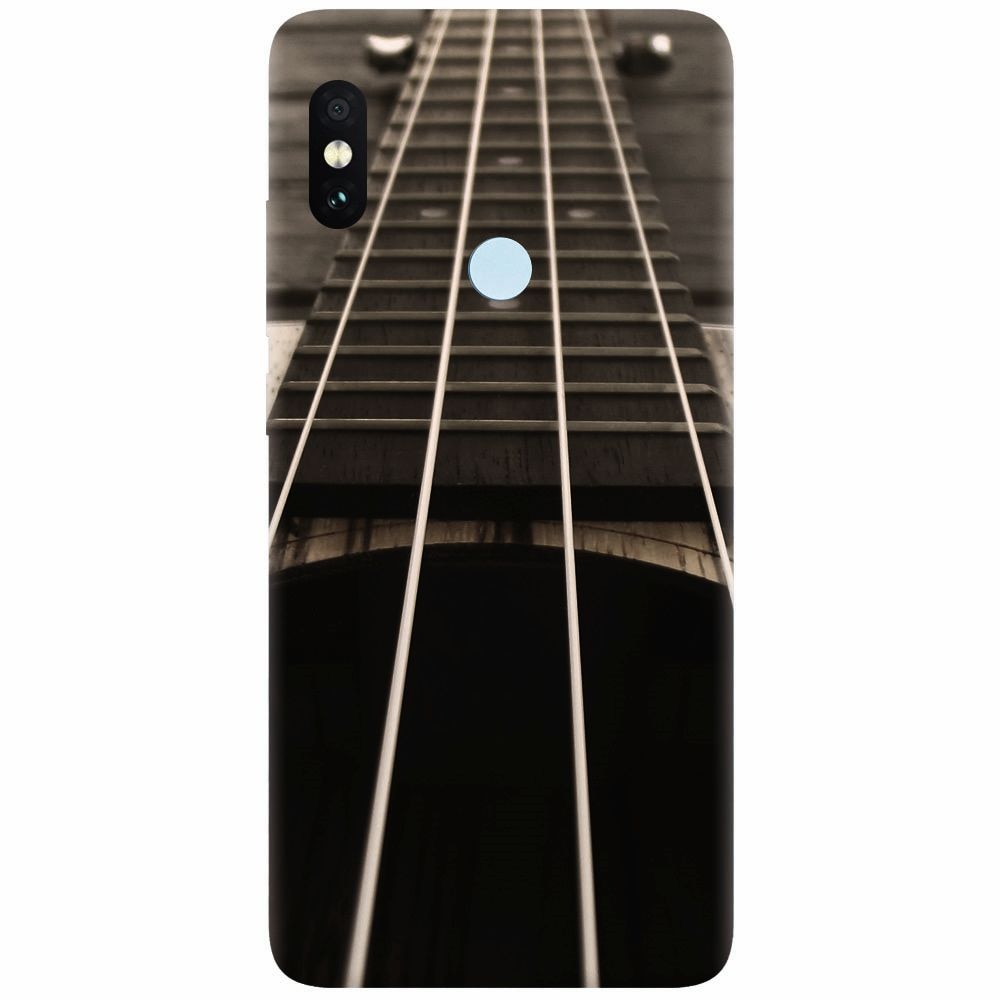 Husa silicon pentru Xiaomi Redmi Note 5 Pro, Bass Guitar