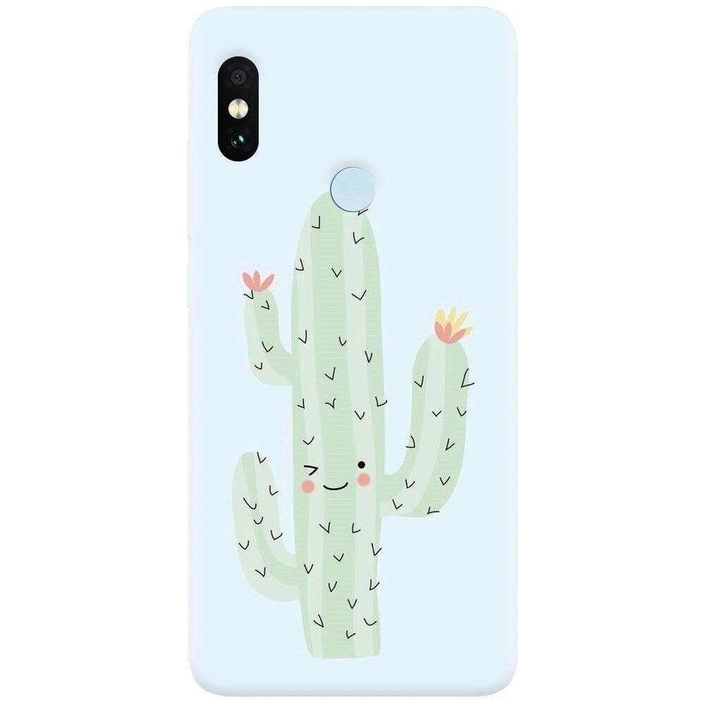 Husa silicon pentru Xiaomi Redmi S2, Cactus