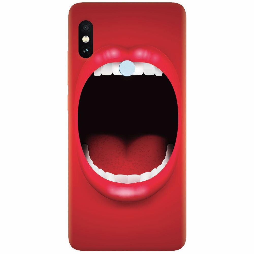 Husa silicon pentru Xiaomi Redmi S2, Big Mouth