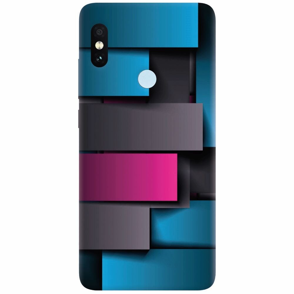 Husa silicon pentru Xiaomi Mi A2, Cool Abstract