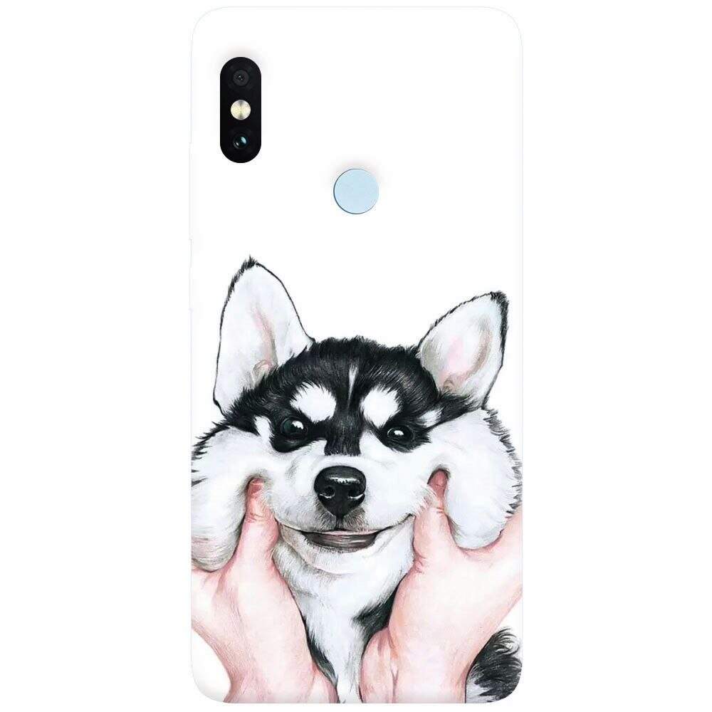 Husa silicon pentru Xiaomi Mi 8 SE, Cute Dog 1