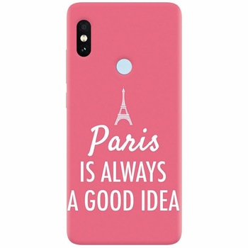 Husa silicon pentru Xiaomi Mi Max 3, Paris Is Always A Good Idea Husa silicon pentru Xiaomi Mi Max 3, Paris Is Always A Good Idea